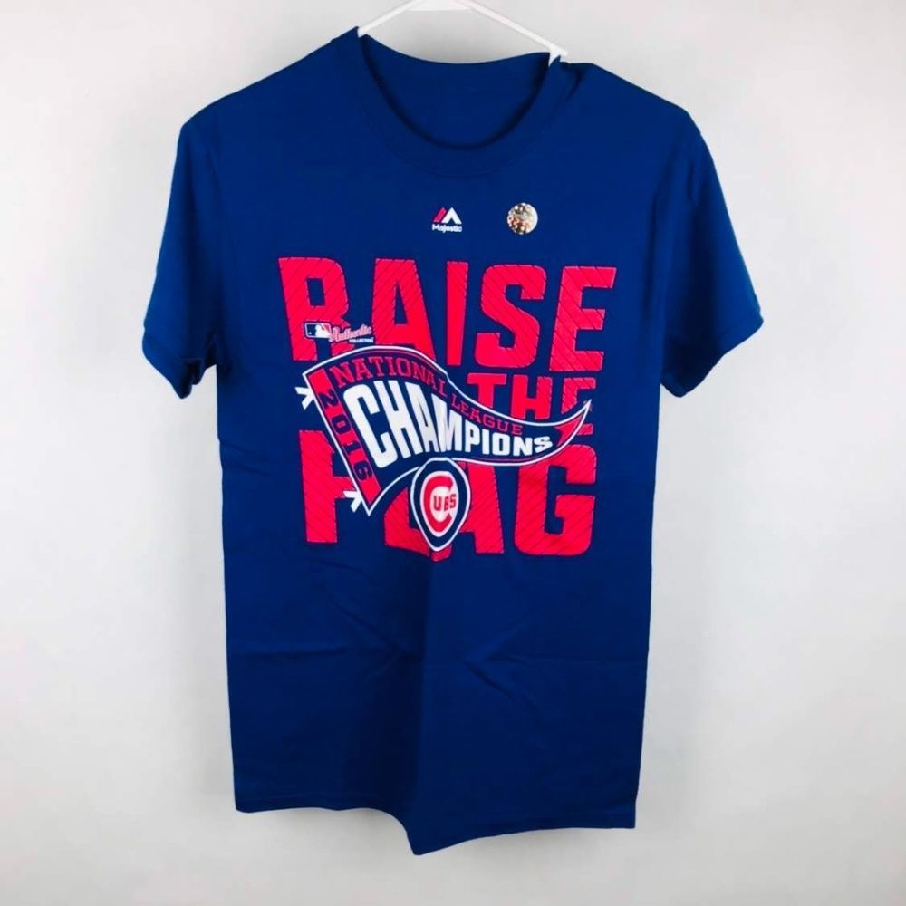 Chicago Cubs Tshirt Raise The Flag Shirt